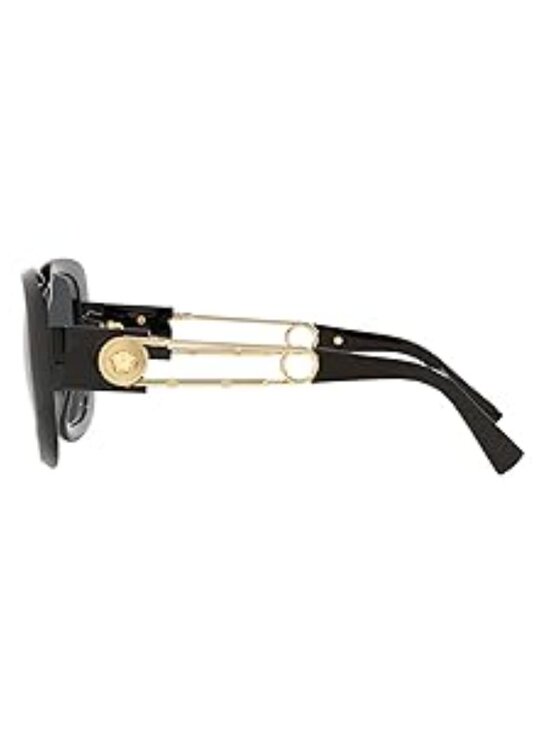 Versace Woman Sunglasses Black Frame, Dark Grey Lenses, 54MM main image 11
